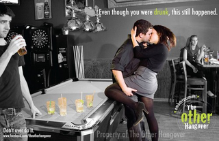 Illustration for article titled Crappy Anti-Drinking Campaign Says Booze Will Make You A Slut